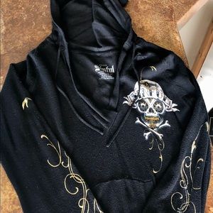 Sinful long sleeve sweater. Worn twice. Size small